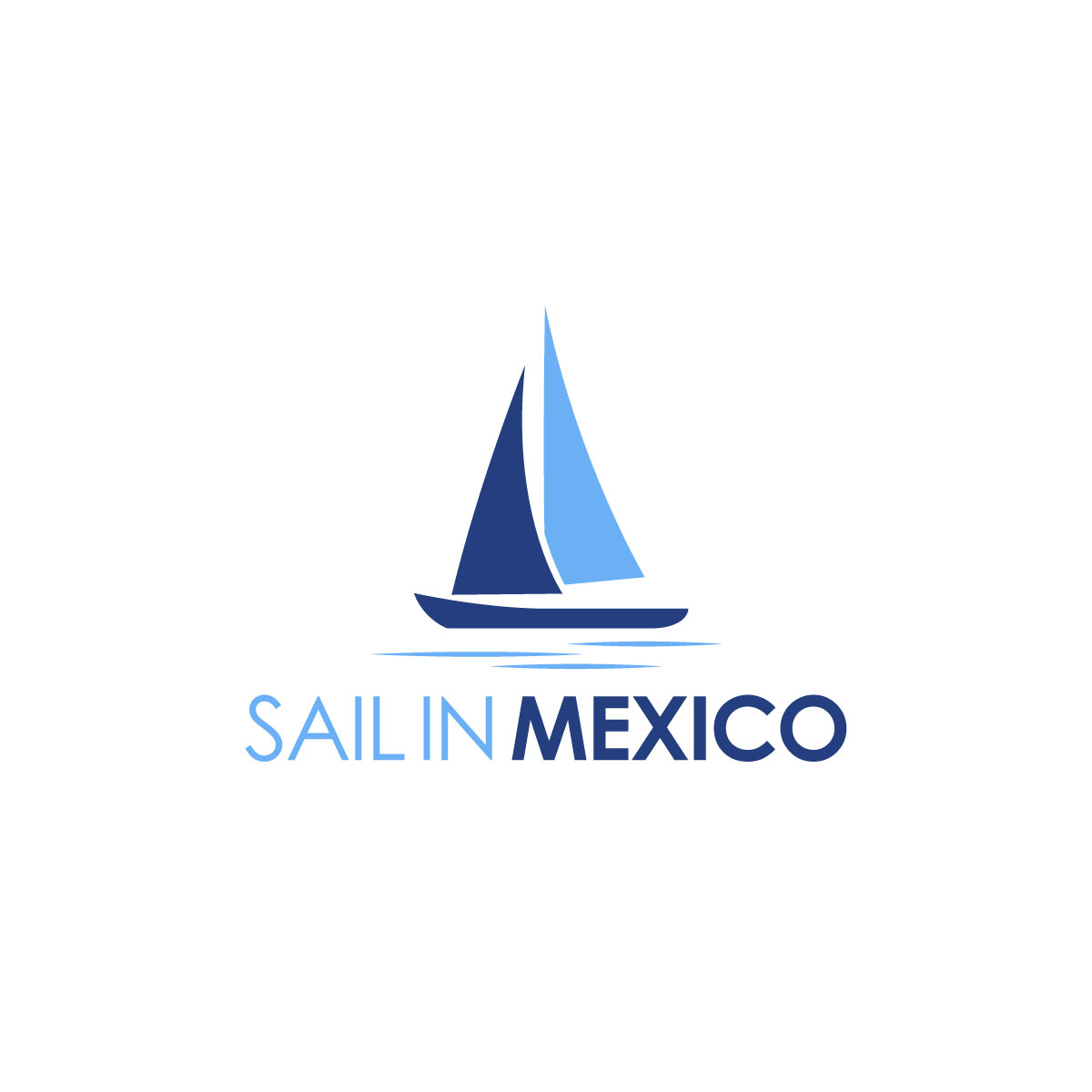 Logo-Design von KCin Design   für Sail in Mexico Escuela Nautica | Design #34744574