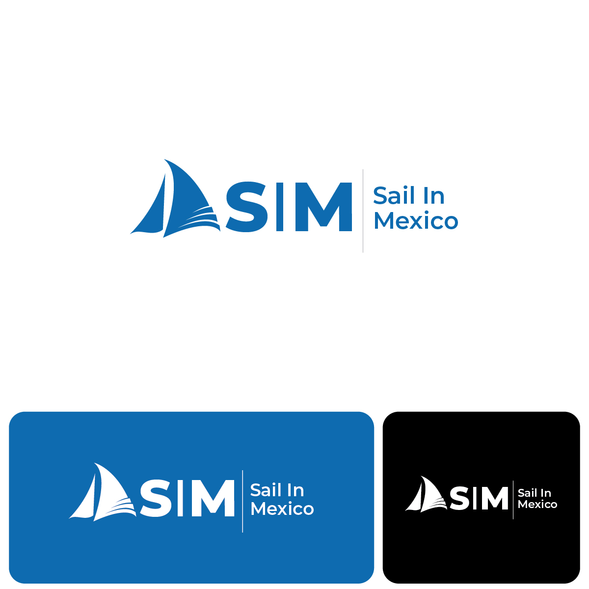 Logo-Design von Maxo-Biz für Sail in Mexico Escuela Nautica | Design #34744548