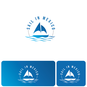 Logo-Design von Maxo-Biz für Sail in Mexico Escuela Nautica | Design: #34744549