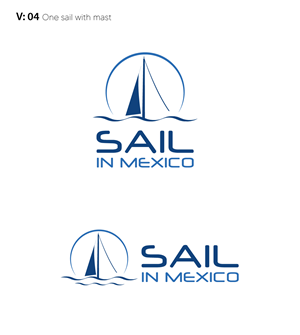 Logo Design by Rubia@ for Sail in Mexico Escuela Nautica | Design: #34762188