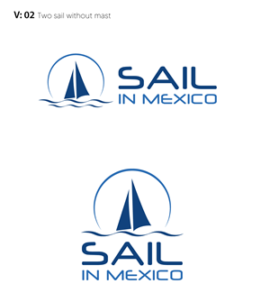 Logo Design by Rubia@ for Sail in Mexico Escuela Nautica | Design: #34762191