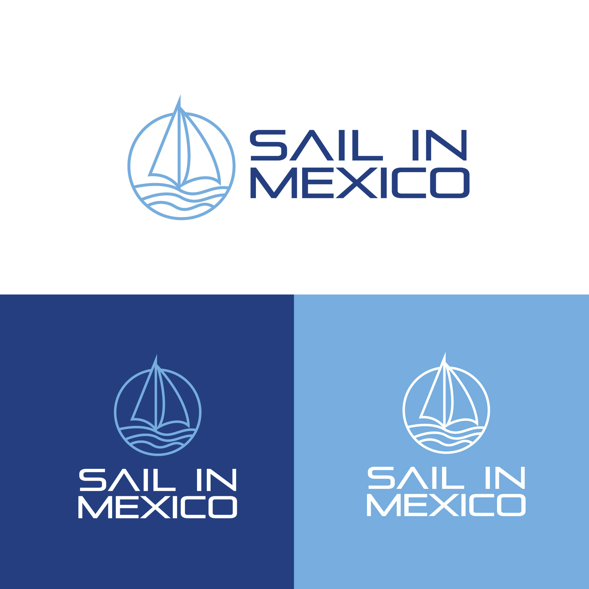 Logo-Design von sherman für Sail in Mexico Escuela Nautica | Design #34743026