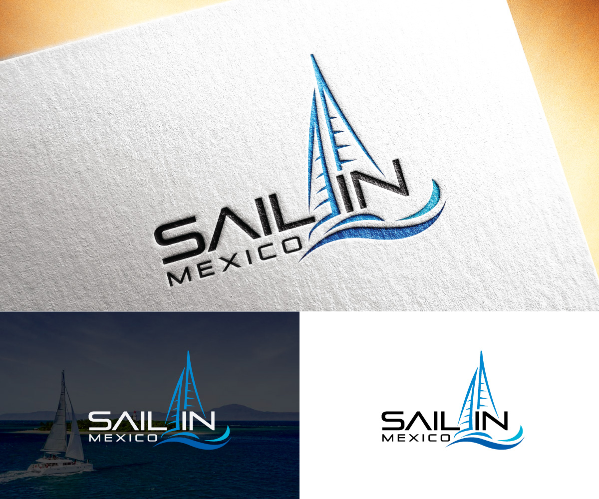 Logo Design by Dot Design 3 for Sail in Mexico Escuela Nautica | Design #34777709