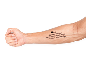 Diseño de Tatuaje por Rush Advertising para este proyecto | Diseño: #34755535