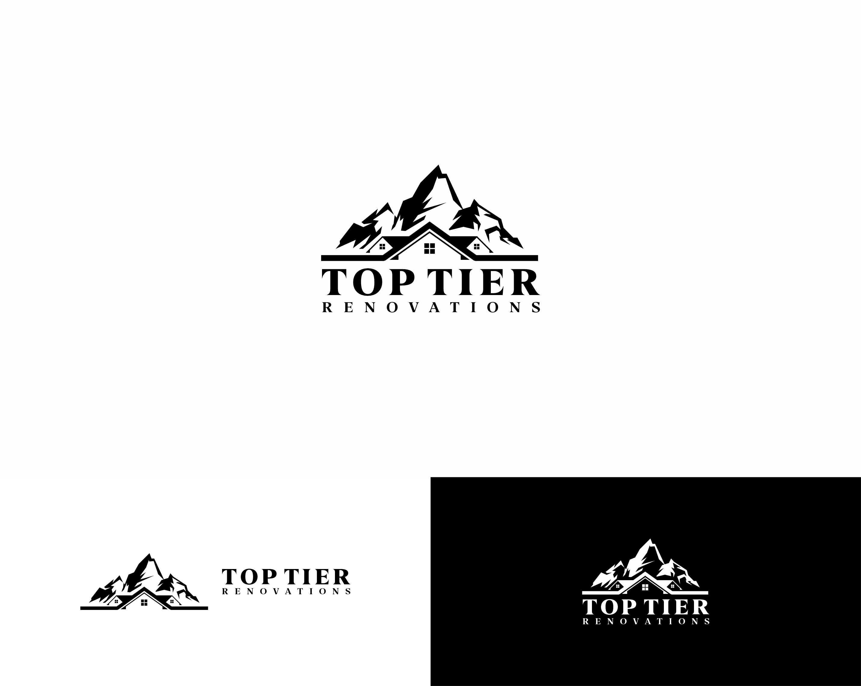 Logo Design by big daddy bojat for Top Tier Renovations, LLC | Design #34884890