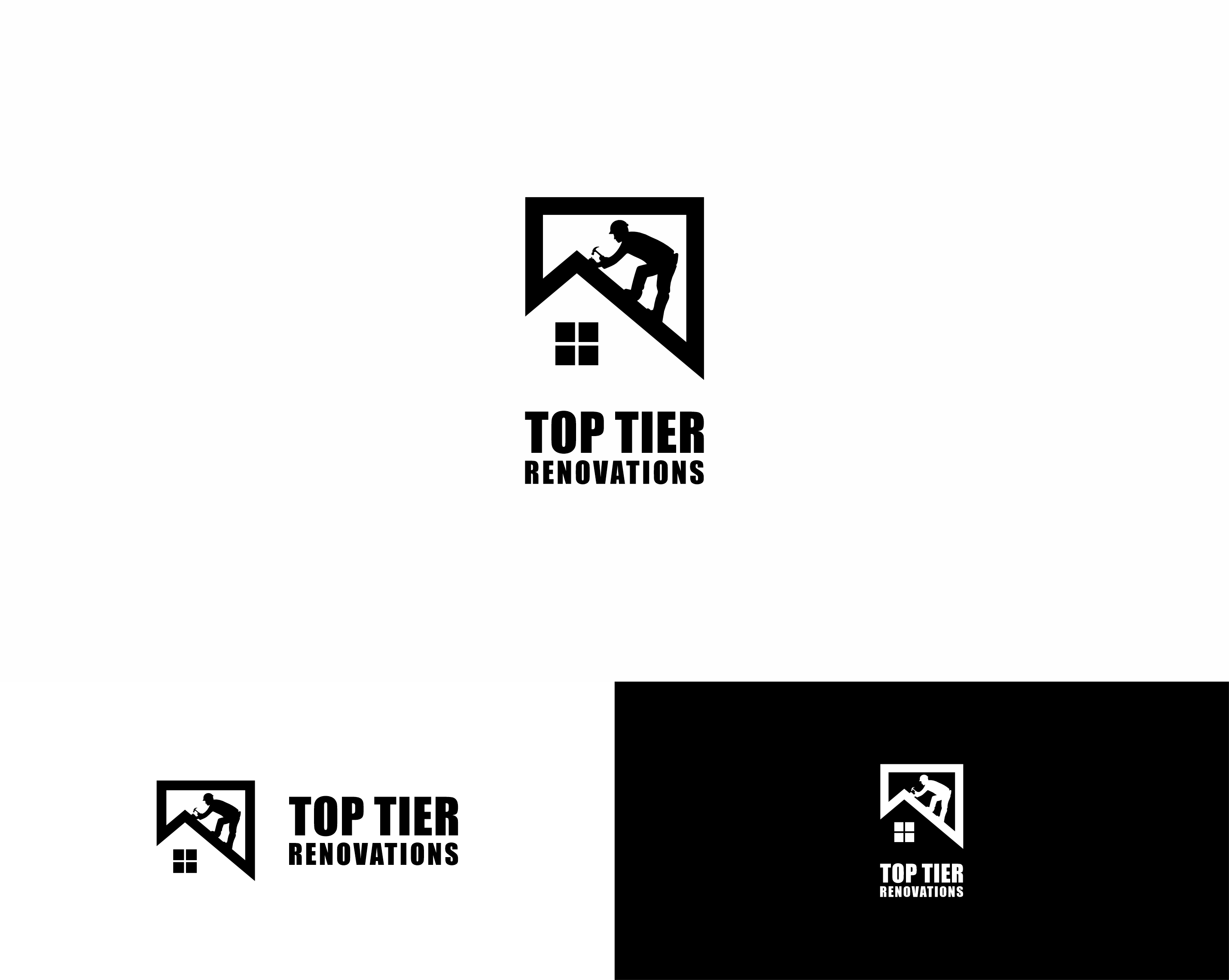 Logo Design by big daddy bojat for Top Tier Renovations, LLC | Design #34910384