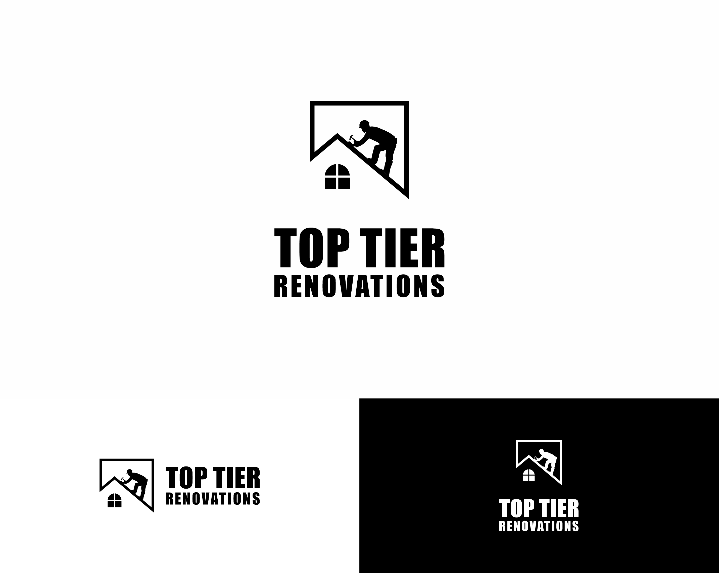 Logo Design by big daddy bojat for Top Tier Renovations, LLC | Design #34934399