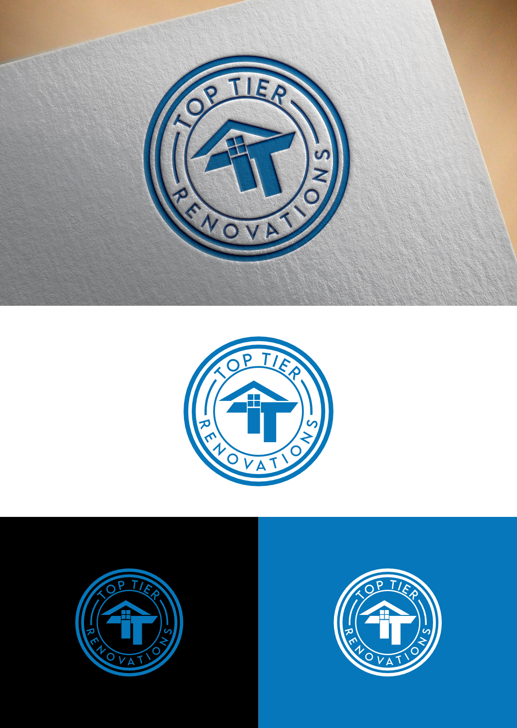 Logo Design by Doa anakKU for Top Tier Renovations, LLC | Design #34752111