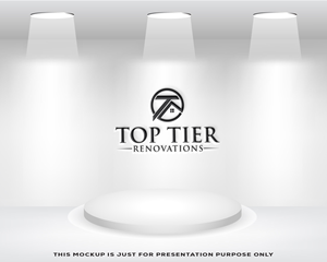 Logo Design by Razaq for Top Tier Renovations, LLC | Design: #34753755