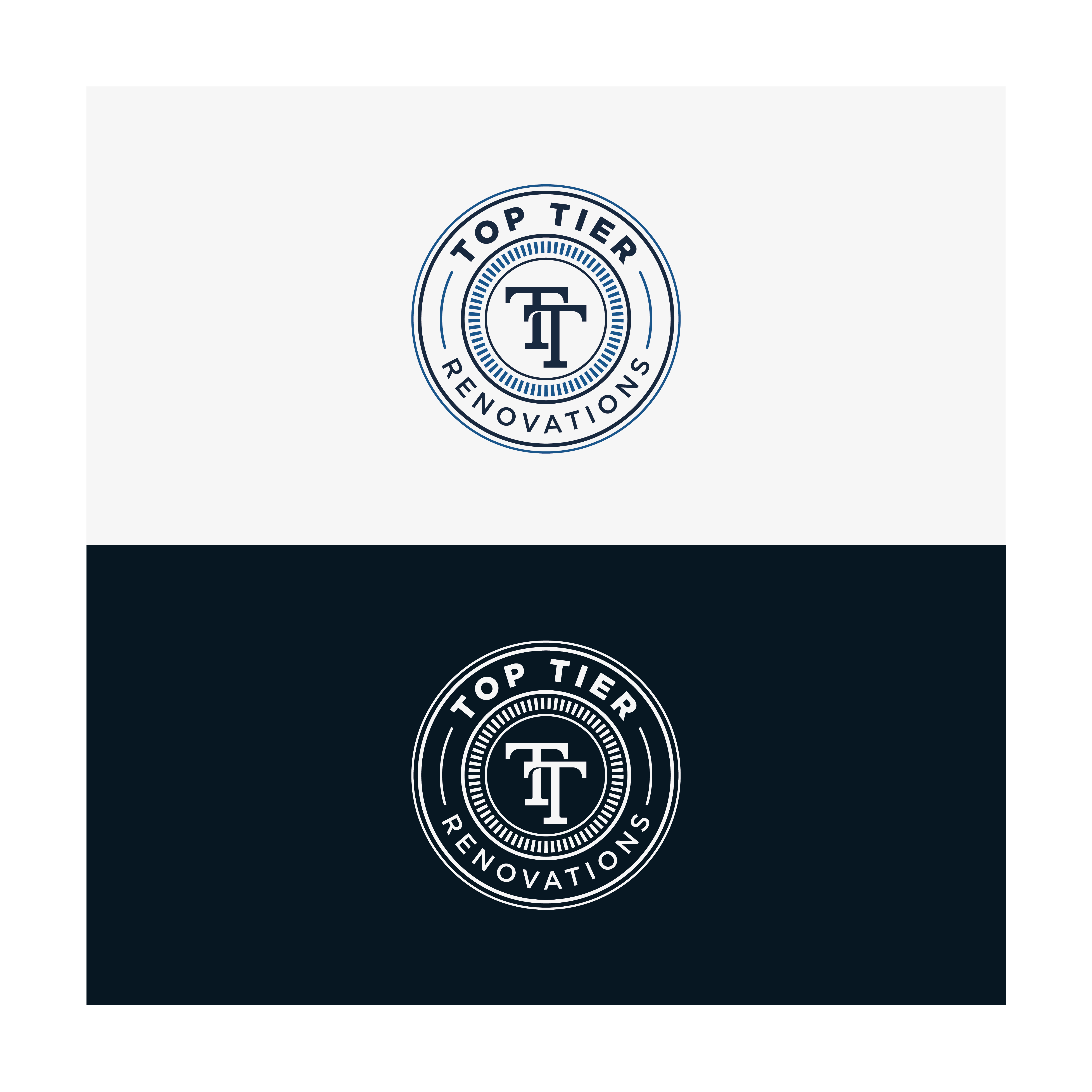 Logo Design by alrey_art for Top Tier Renovations, LLC | Design #34753827