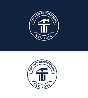 Diseño de Logo por VectorForge para Top Tier Renovations, LLC | Diseño: #34752251