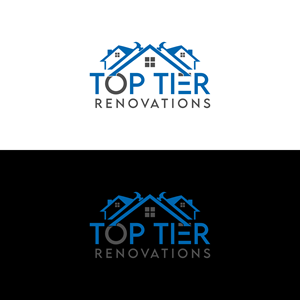 Logo Design by Bunglon_ for Top Tier Renovations, LLC | Design: #34789923