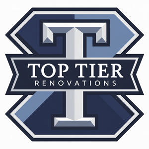 Diseño de Logo por Shariqology para Top Tier Renovations, LLC | Diseño: #34752919