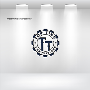Logo Design by alexdarah for Top Tier Renovations, LLC | Design: #34755731