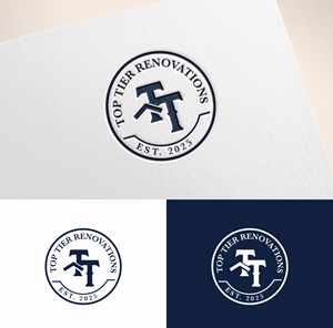 Logo Design by M Art & Design for Top Tier Renovations, LLC | Design: #34755349