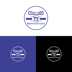 Diseño de Logo por pusing para Top Tier Renovations, LLC | Diseño: #34763285