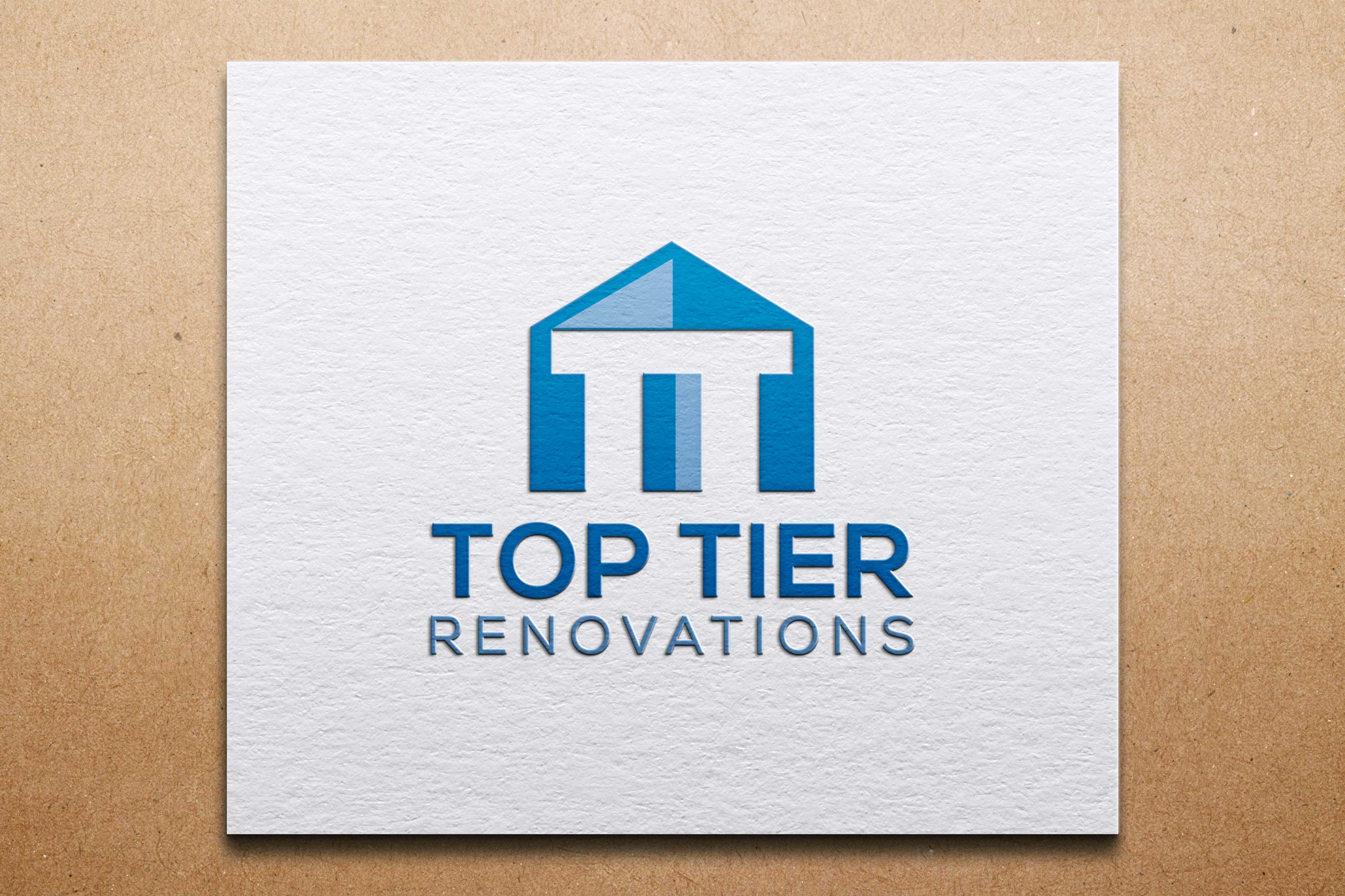 Design de Logo par Hanzulla wahid pour Top Tier Renovations, LLC | Design #34786202