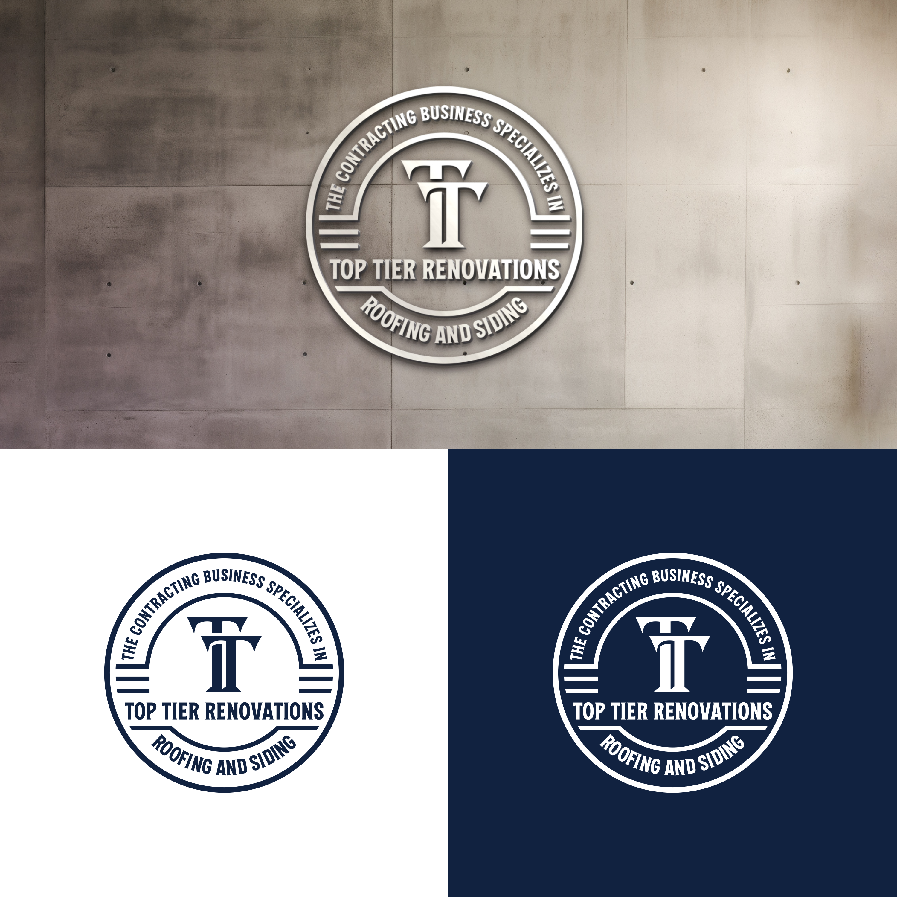 Diseño de Logo por syad666 para Top Tier Renovations, LLC | Diseño #34759294