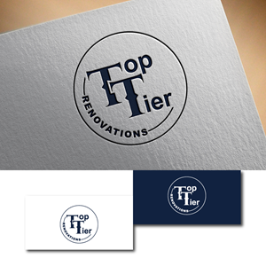 Logo Design by Hamza  Al-Muttalib for Top Tier Renovations, LLC | Design: #34753926