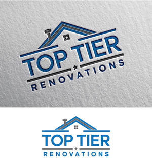 Logo Design by bute for Top Tier Renovations, LLC | Design #34773805
