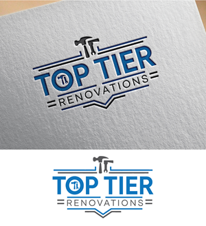 Diseño de Logo por bute para Top Tier Renovations, LLC | Diseño: #34773806