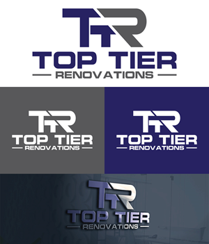 Logo Design by jessimorge for Top Tier Renovations, LLC | Design: #34757501