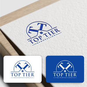 Diseño de Logo por ArtAND_Studio para Top Tier Renovations, LLC | Diseño: #34756084