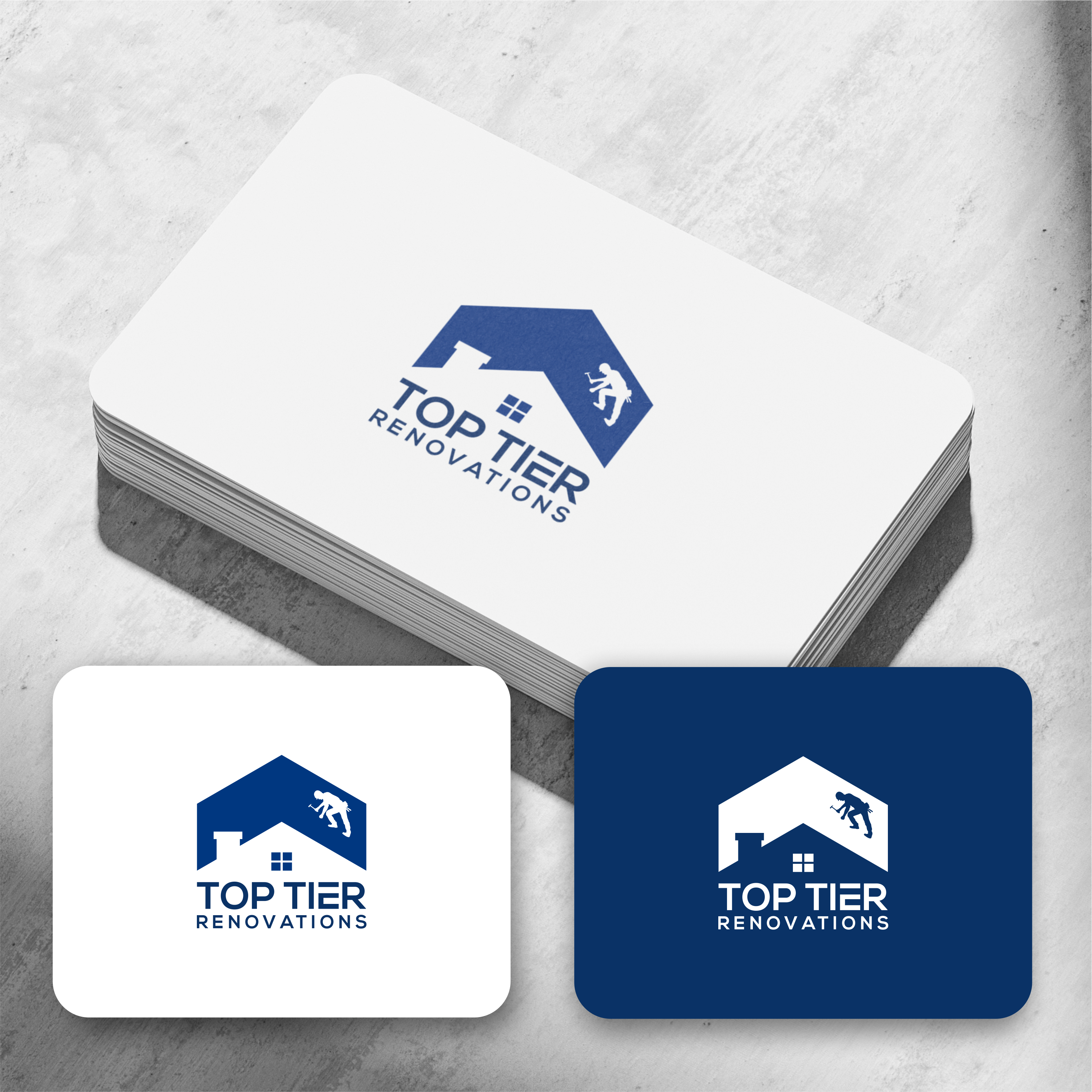 Logo Design by Seblak_Studio for Top Tier Renovations, LLC | Design #34910570