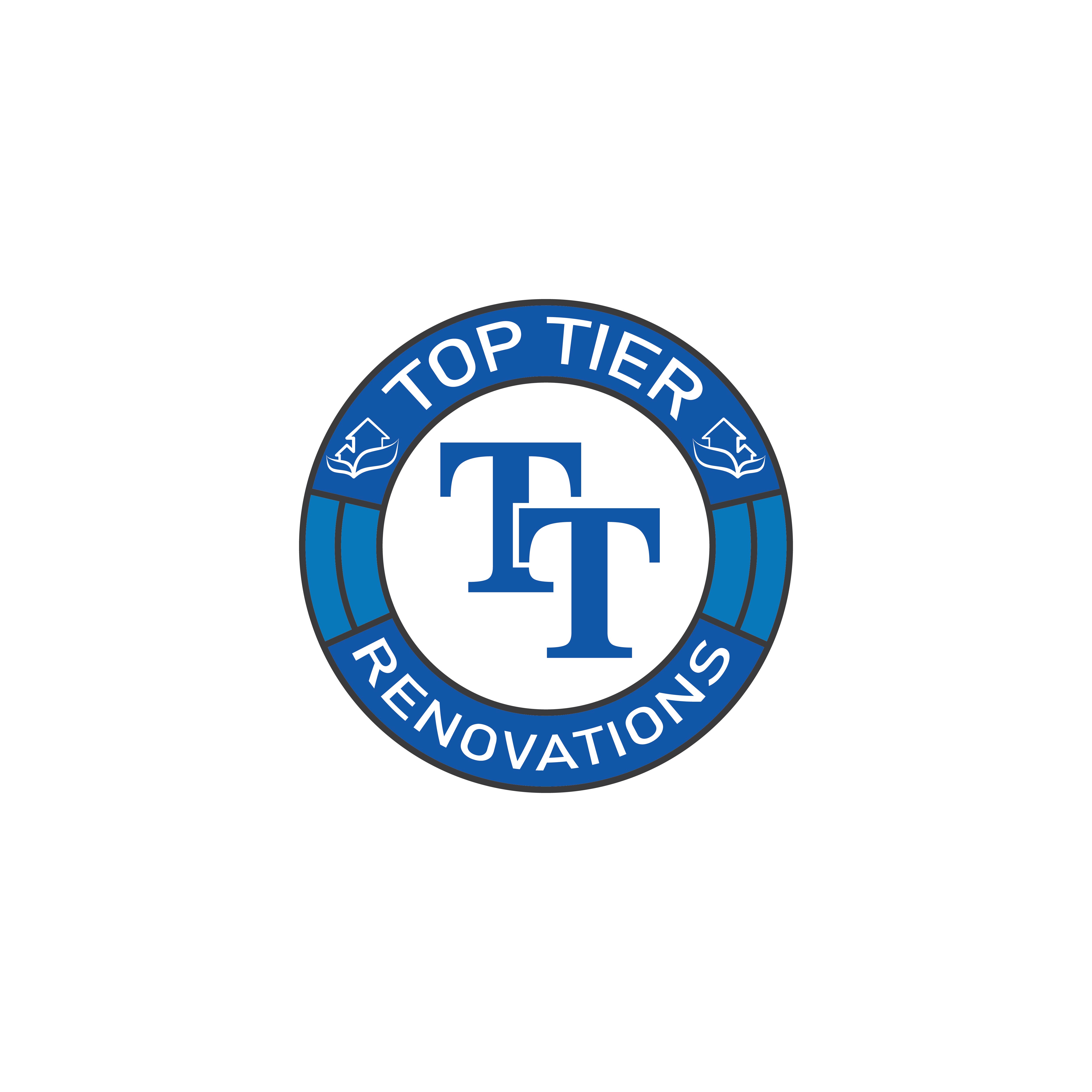 Logo Design by Logo Maker Zone for Top Tier Renovations, LLC | Design #34796333