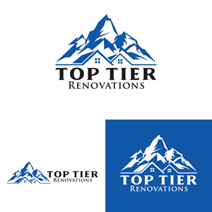 Logo Design by Logo Maker Zone for Top Tier Renovations, LLC | Design: #34885216