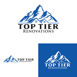 Logo Design by Logo Maker Zone for Top Tier Renovations, LLC | Design: #34885745