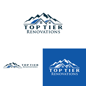 Logo Design by Logo Maker Zone for Top Tier Renovations, LLC | Design: #34886426