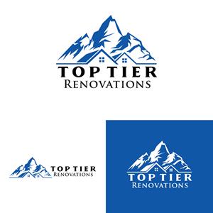 Logo Design by Logo Maker Zone for Top Tier Renovations, LLC | Design: #34886459