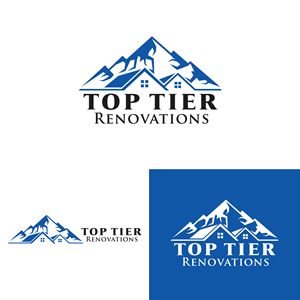 Logo Design by Logo Maker Zone for Top Tier Renovations, LLC | Design: #34889023