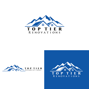 Logo Design by Logo Maker Zone for Top Tier Renovations, LLC | Design: #34889216