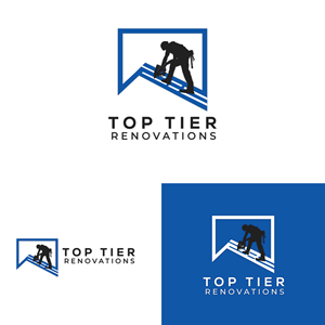 Logo Design by Logo Maker Zone for Top Tier Renovations, LLC | Design: #34912918