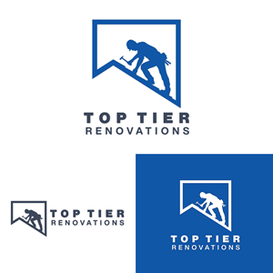 Logo Design by Logo Maker Zone for Top Tier Renovations, LLC | Design: #34913026