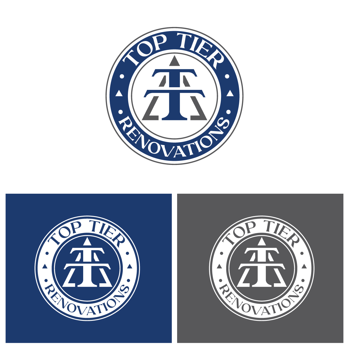 Diseño de Logo por riya.mitra07j para Top Tier Renovations, LLC | Diseño #34751752