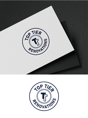 Logo Design by fly  design for Top Tier Renovations, LLC | Design: #34762442