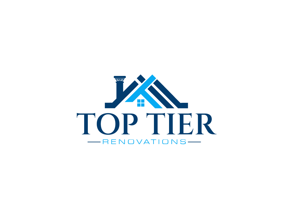 Diseño de Logo por Owltive para Top Tier Renovations, LLC | Diseño #34752383