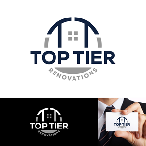 Logo Design by DesignLima for Top Tier Renovations, LLC | Design: #34762684