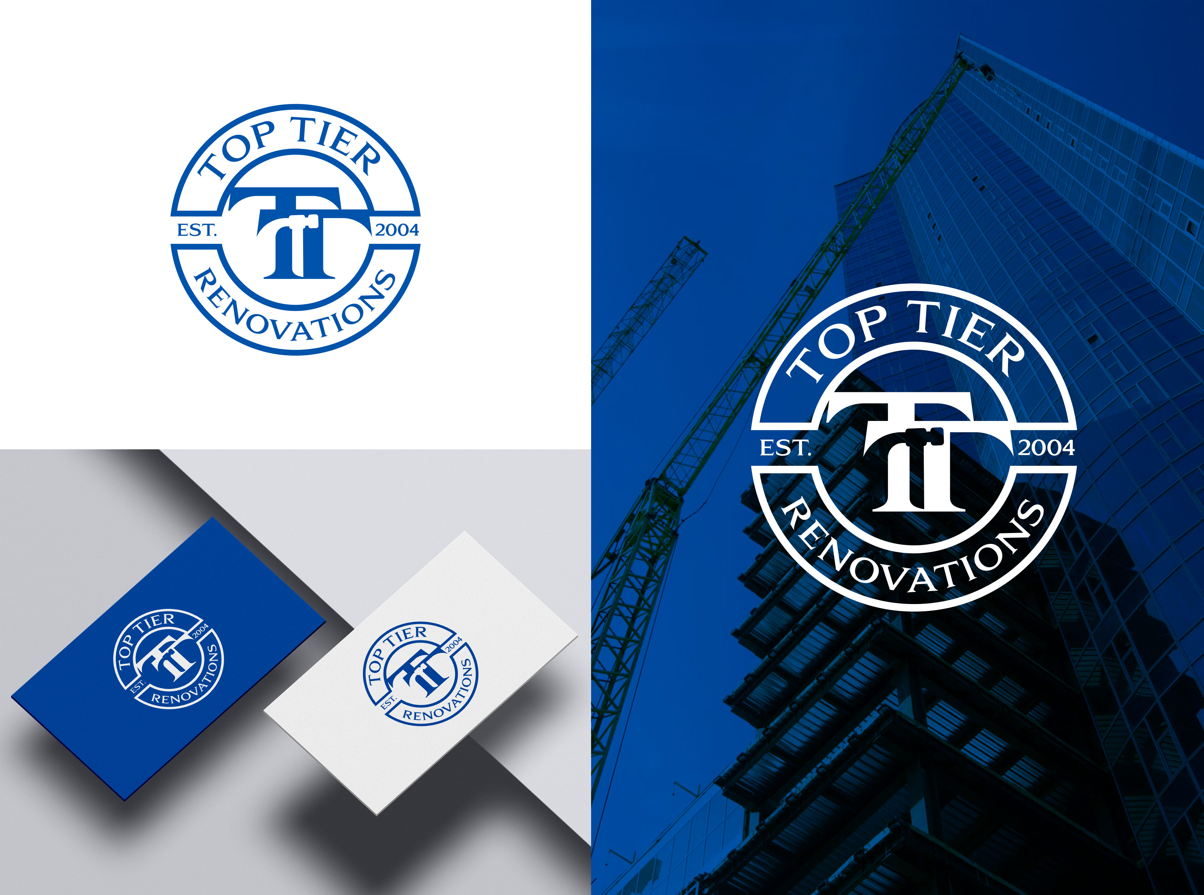 Logo-Design von aexoagency für Top Tier Renovations, LLC | Design #34752023