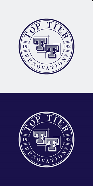 Logo Design by TrisDesign for Top Tier Renovations, LLC | Design: #34787663
