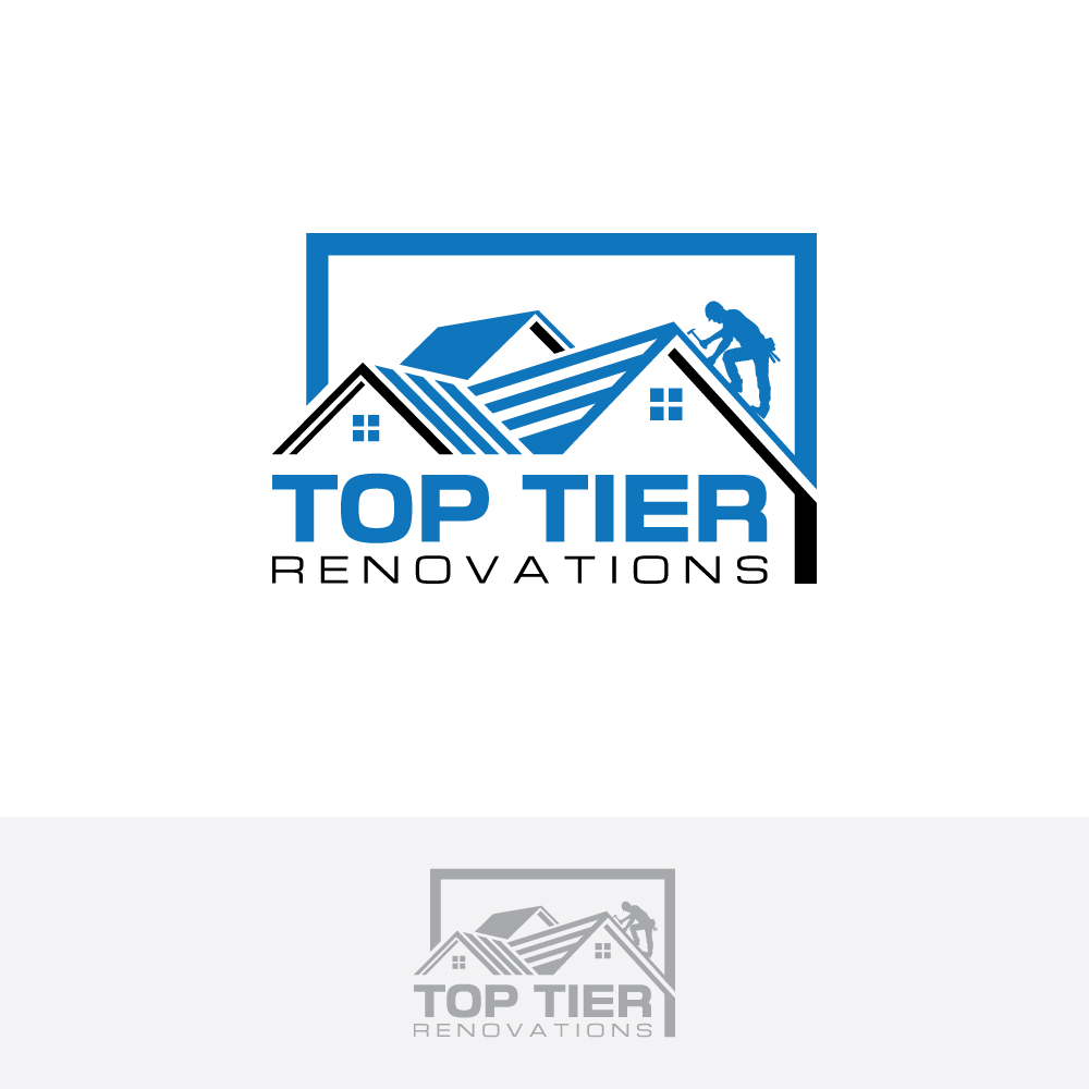 Logo Design by TrisDesign for Top Tier Renovations, LLC | Design #34929840