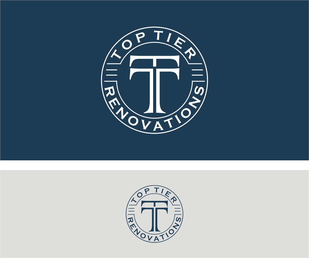 Logo Design by f i l d a for Top Tier Renovations, LLC | Design #34793334