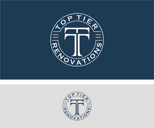 Logo Design by f i l d a for Top Tier Renovations, LLC | Design: #34793334
