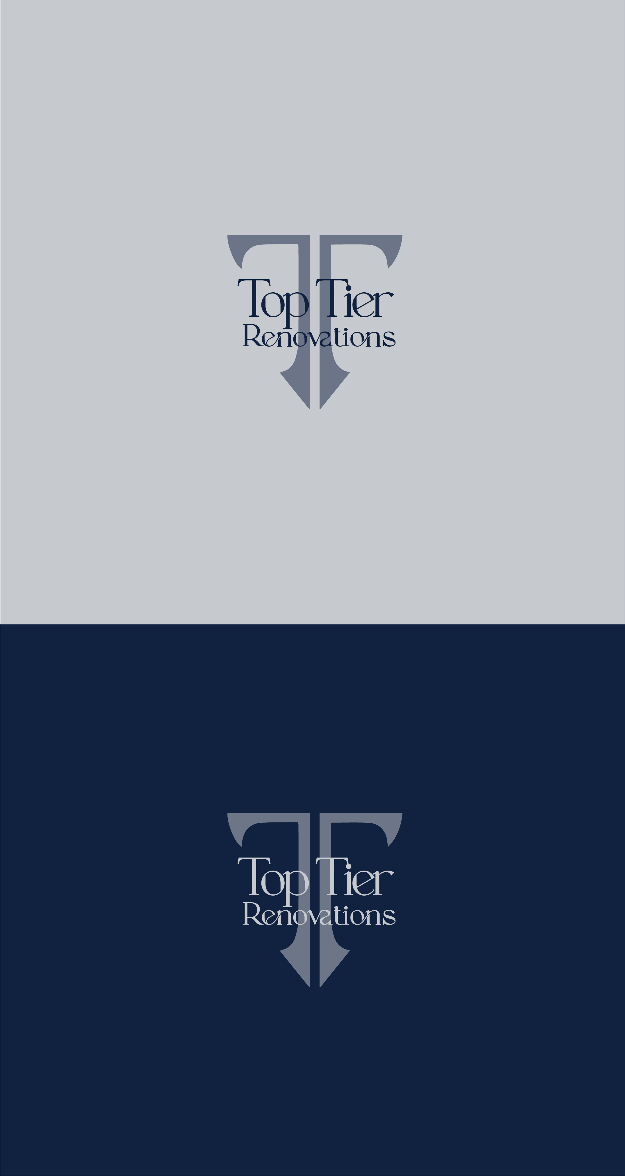 Diseño de Logo por saifysyed Studio para Top Tier Renovations, LLC | Diseño #34778748