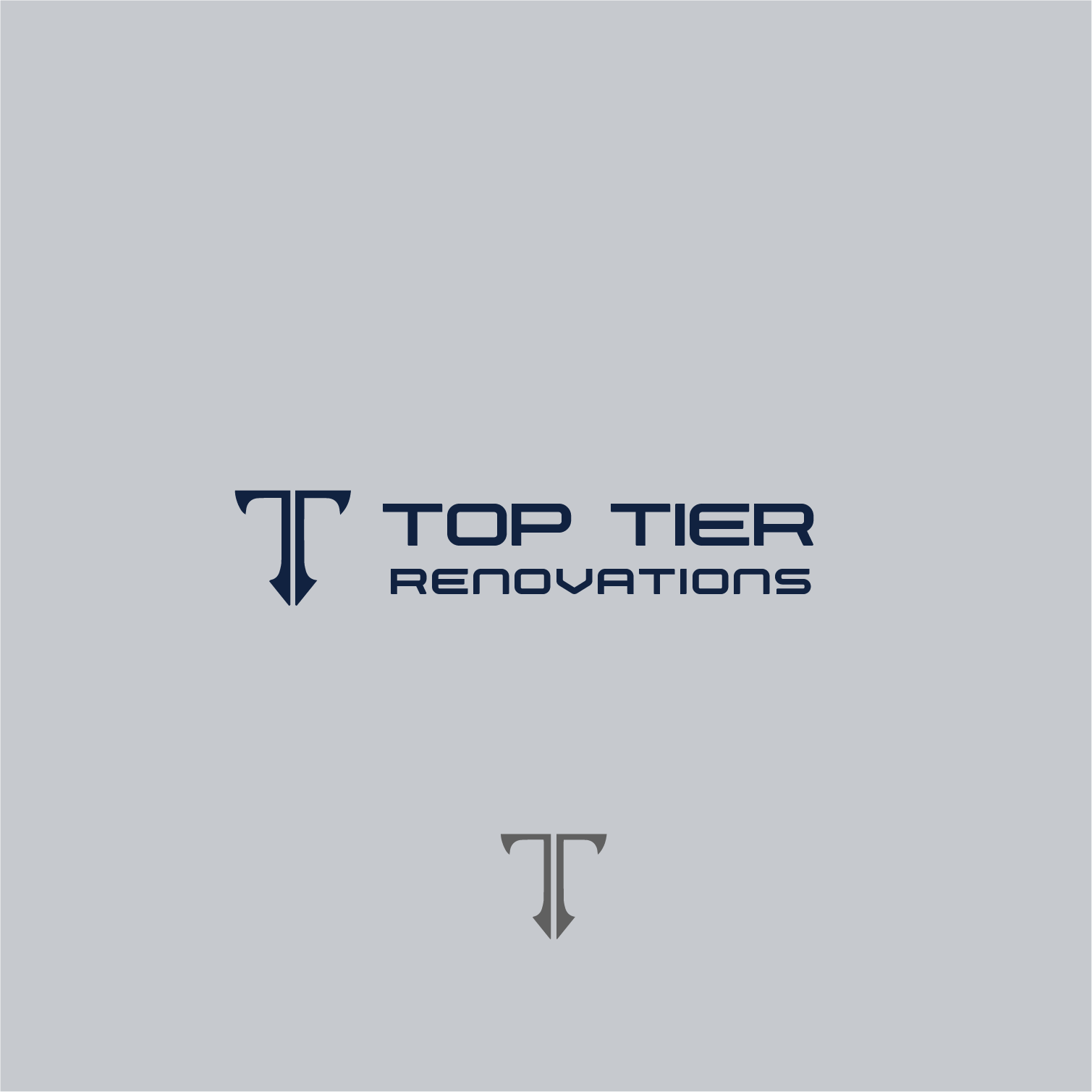 Diseño de Logo por saifysyed Studio para Top Tier Renovations, LLC | Diseño #34792209