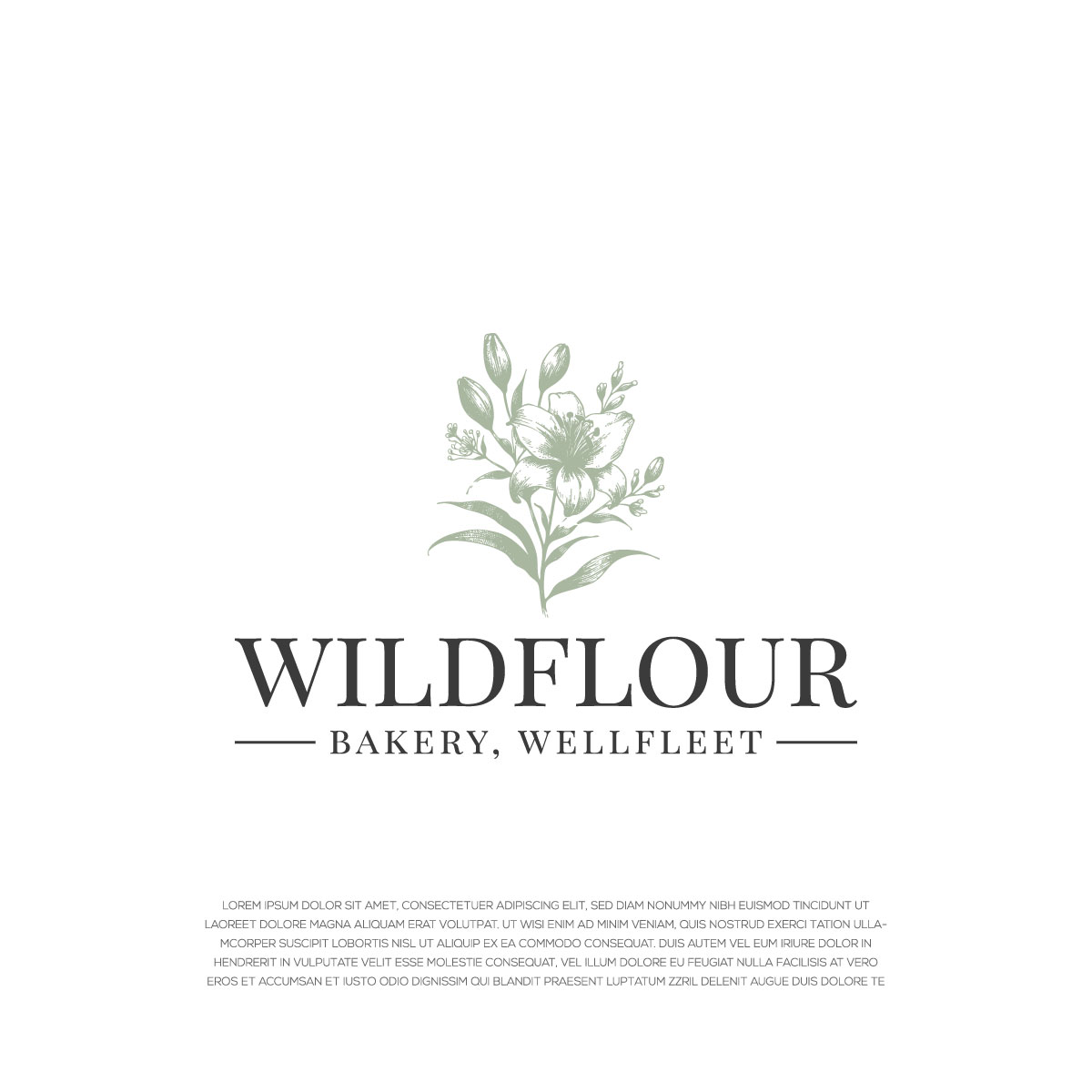 Logo Design by LogoEon for Wildflour Bakery | Design #34759768