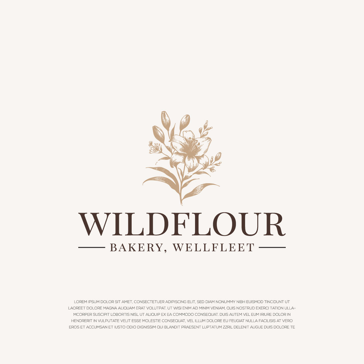 Design de Logo par LogoEon pour Wildflour Bakery | Design #34759769
